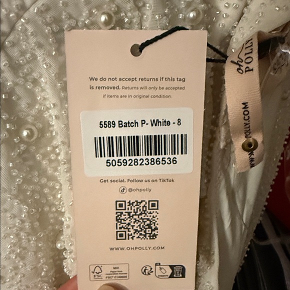 Oh Polly Versailles Beaded Mini Dress - Picture 5 of 5